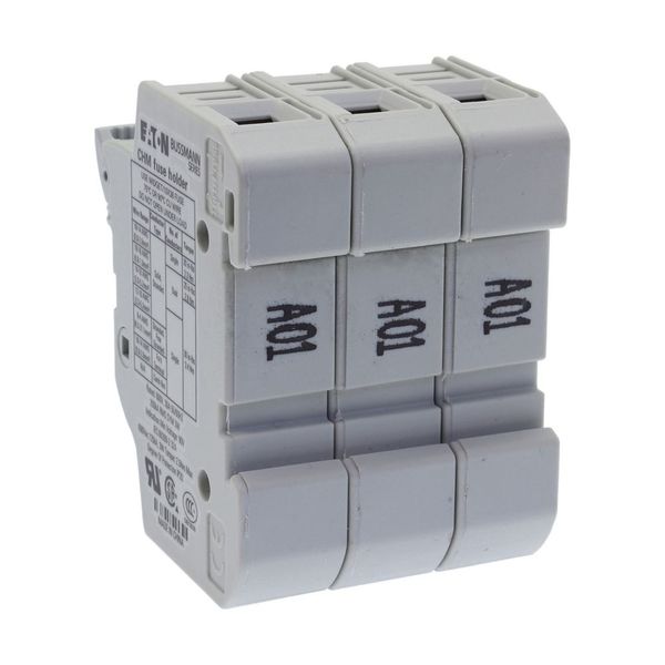 Fuse-holder, LV, 32 A, AC 690 V, 10 x 38 mm, 3P, UL, IEC, indicating, DIN rail mount image 12