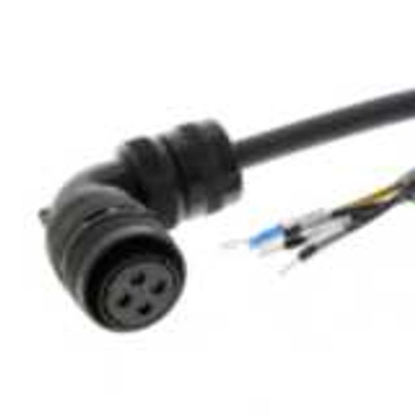 Servo motor power cable, 100 m, w/o brake, 900 W-1.5 kW image 1