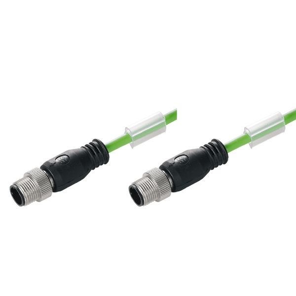 EtherCat Cable (assembled), Connecting line, Number of poles: 4, 10 m image 1
