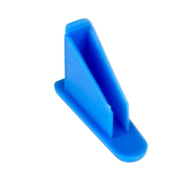 Busbar End cap 1-pole, blue image 1