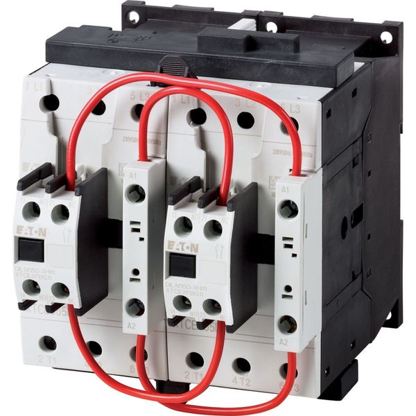 Reversing contactor combination, 380 V 400 V: 30 kW, 230 V 50 Hz, 240 V 60 Hz, AC operation image 4