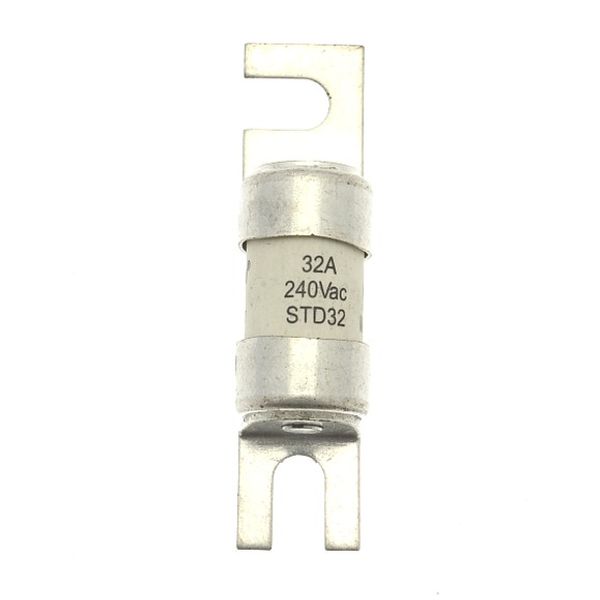 Fuse-link, LV, 2 A, AC 240 V, BS88, 12 x 47 mm, gL/gG, BS image 2