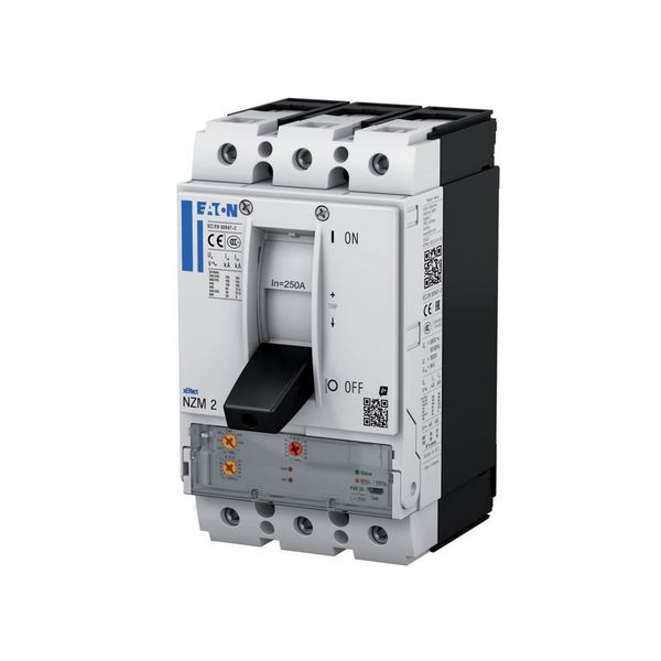 NZM2 PXR20 circuit breaker, 220A, 3p, screw terminal image 5