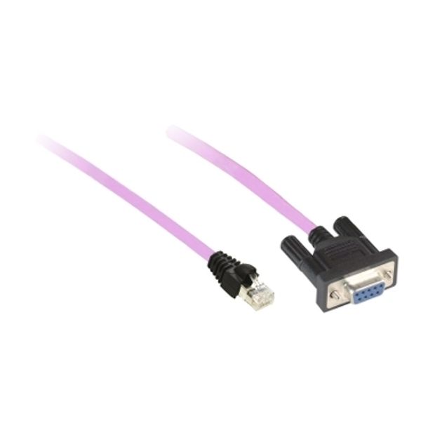 CANopen cable - 1 x RJ45 - cable 1 m image 2