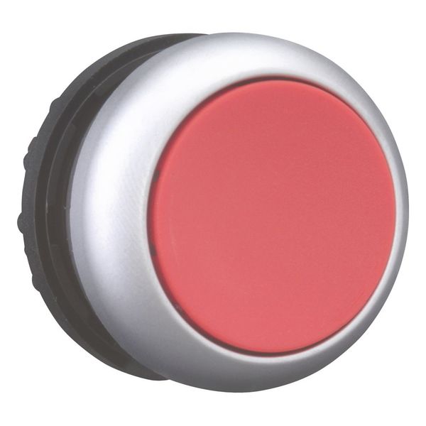 Pushbutton, RMQ-Titan, Flat, maintained, red, Blank, Bezel: titanium image 6