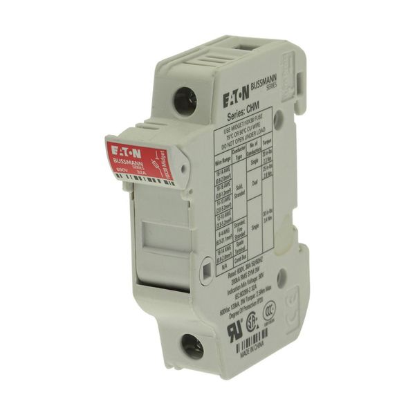 Fuse-holder, LV, 32 A, AC 690 V, 10 x 38 mm, 1P, UL, IEC, DIN rail mount image 6