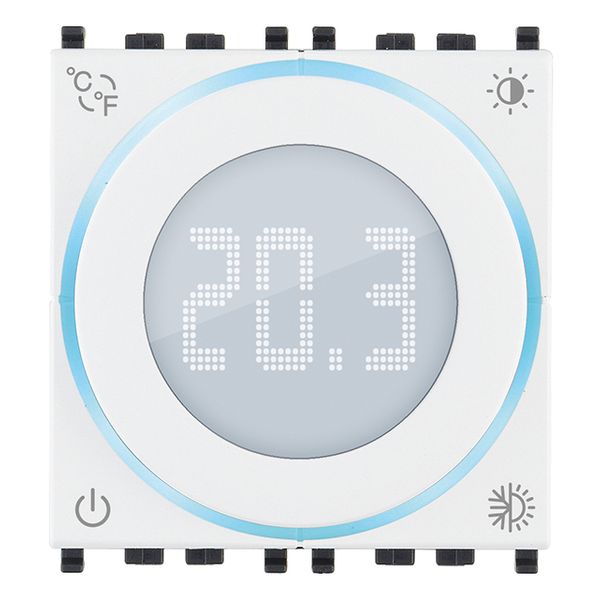 IoT dial thermostat 2M white image 1