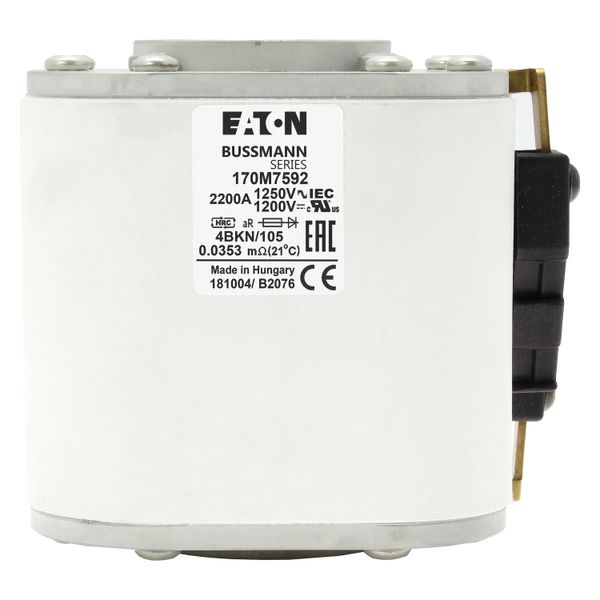 FUSE 2200A 1250V 4BKN/105 AR hs image 15