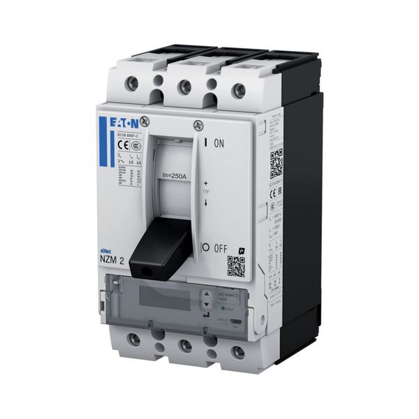 NZM2 PXR25 circuit breaker - integrated energy measurement class 1, 63A, 4p, variable, Screw terminal, earth-fault protection and zone selectivity image 11