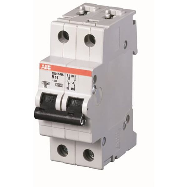 S201P-C8NA Miniature Circuit Breaker - 1+NP - C - 8 A image 1