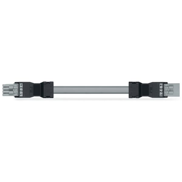 pre-assembled interconnecting cable Eca Socket/plug gray image 3