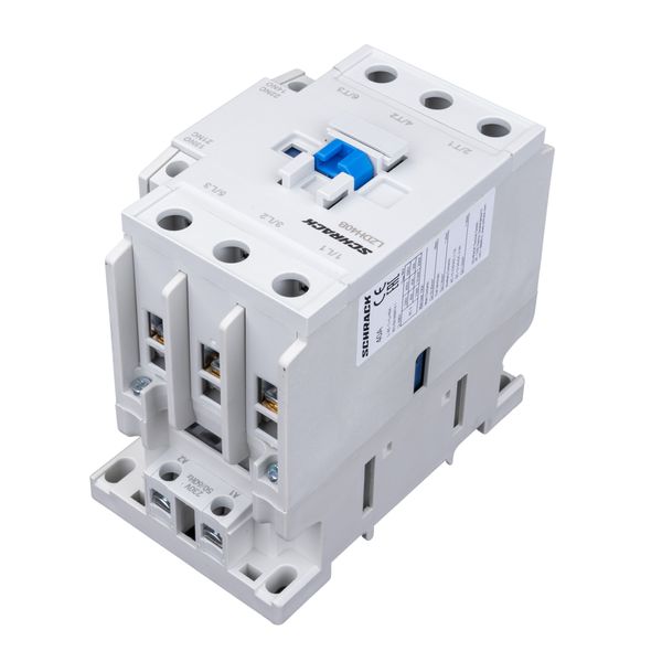 Contactor 3-pole, CUBICO High, 18,5kW, 40A, 1NO+1NC, 24VAC image 3