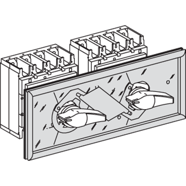 interlocking - for devices with direct/extended rotary handle - 320...630 A image 3