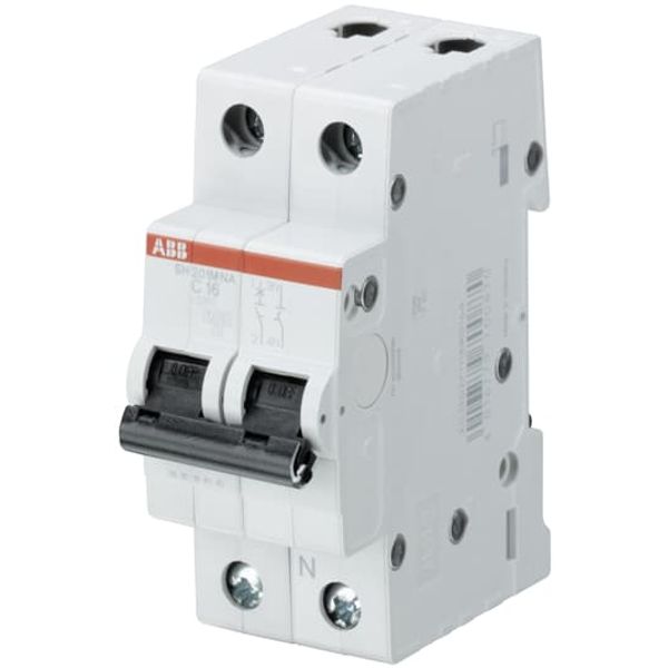 SH201M-D32NA Miniature Circuit Breaker - 2P - D - 32 A image 1