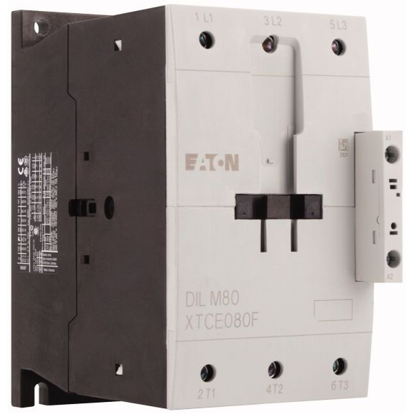 Contactor, 3 pole, 380 V 400 V 37 kW, 400 V 50 Hz, 440 V 60 Hz, AC operation, Screw terminals image 4