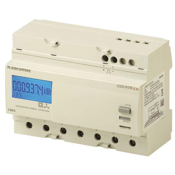Active-energy meter COUNTIS E30 Direct 100A image 1