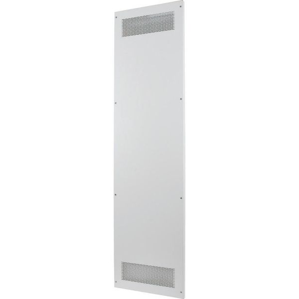 Rear wall, ventilated, IP30, for HxW=2000x600mm, grey image 5