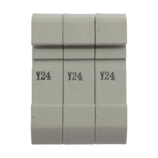 Fuse-holder, LV, 30 A, AC 600 V, 10 x 38 mm, CC, 3P, UL, DIN rail mount image 19