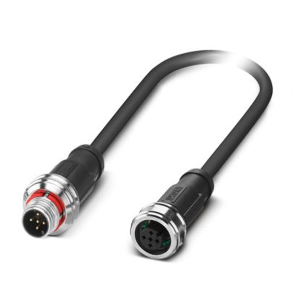 SAC-5P-P12MS/ 3,0-PUR/P12FS SH - Sensor/actuator cable image 1