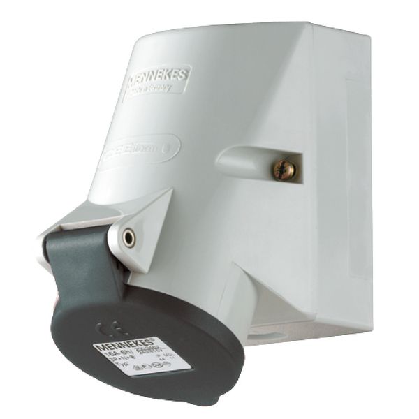 Mennekes Wall mounted recept., 16A4p7h500V, IP44 1725 image 1