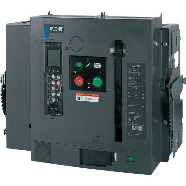 Circuit-breaker, 4 pole, 4000A, 66 kA, Selective operation, IEC, Withdrawable image 3