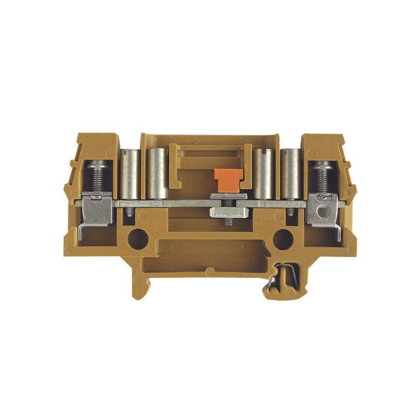 Test-disconnect terminal, Screw connection, 6 mm², 125 V, 41 A, slidin image 1