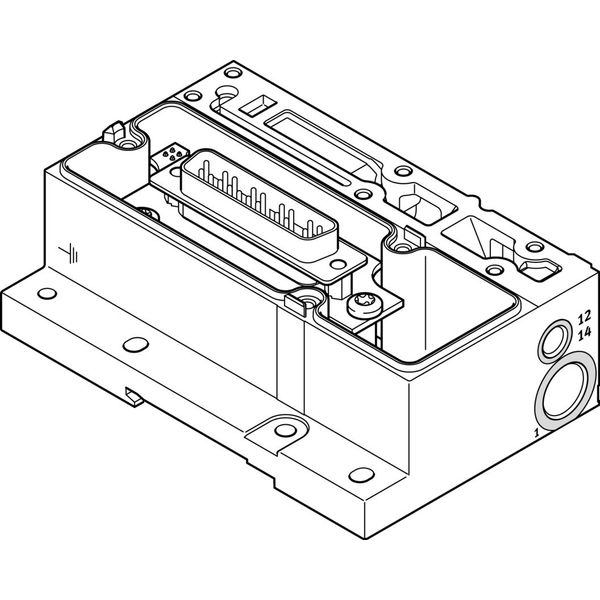 VMPA1-MPM-EPL-EU Electrical interface image 1