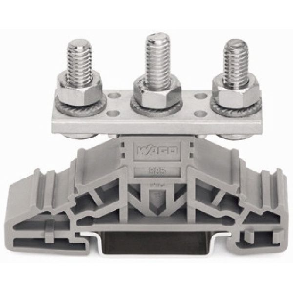 Stud terminal block lateral marker slots for DIN-rail 35 x 15 and 35 x image 2