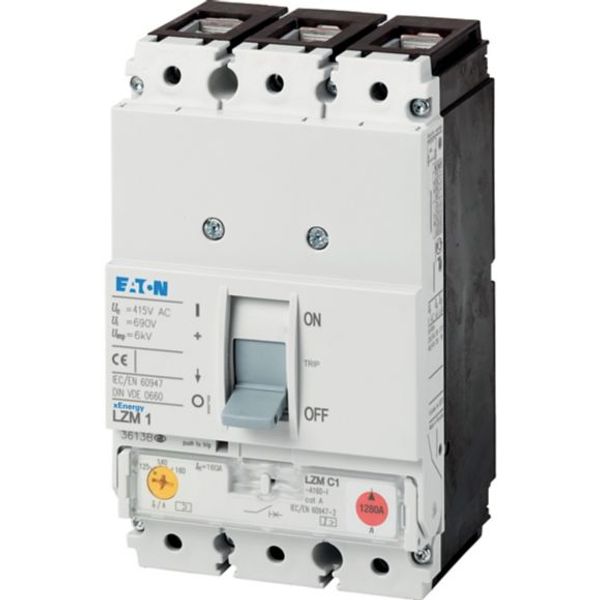 LZMB1-A100-I Eaton Moeller series Power Defense molded case circuit-breaker image 1