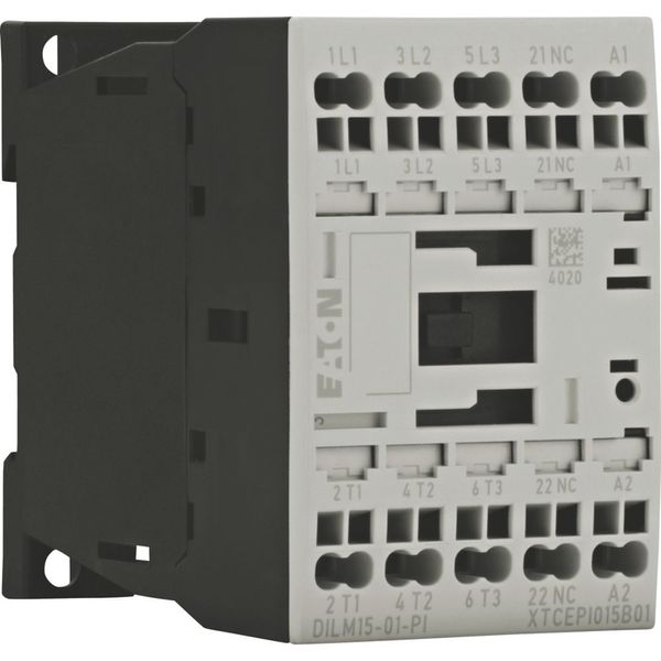 Contactor, 3 pole, 380 V 400 V 7.5 kW, 1 NC, 230 V 50/60 Hz, AC operation, Push in terminals image 25