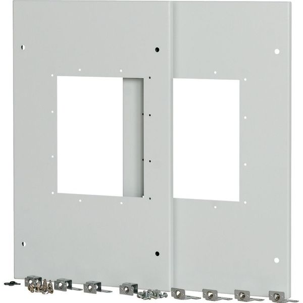 Front cover, 2x IZMX16, fixed mounted design, W=800mm image 3