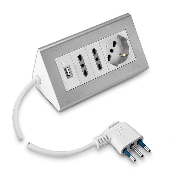 MULTISOCKET FOR DESK - WHITE image 5