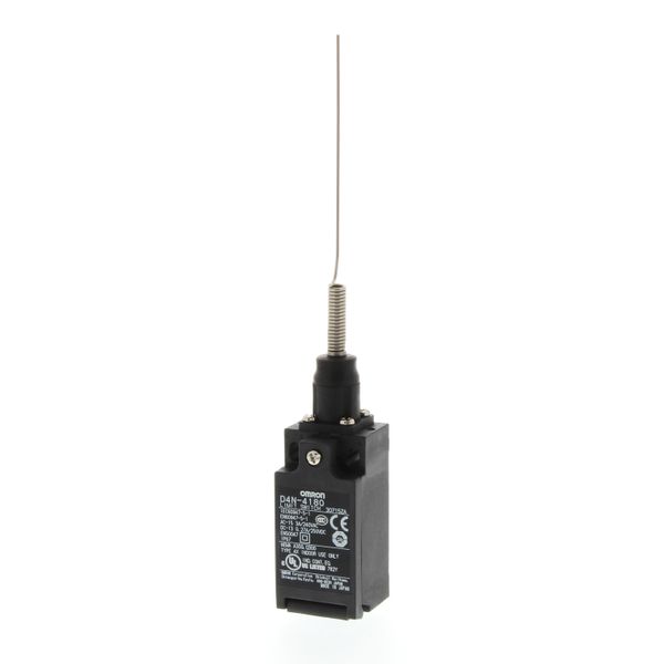 Limit switch, Cat whisker, 2NC (snap-action), 2NC (snap-action), M20 ( image 2