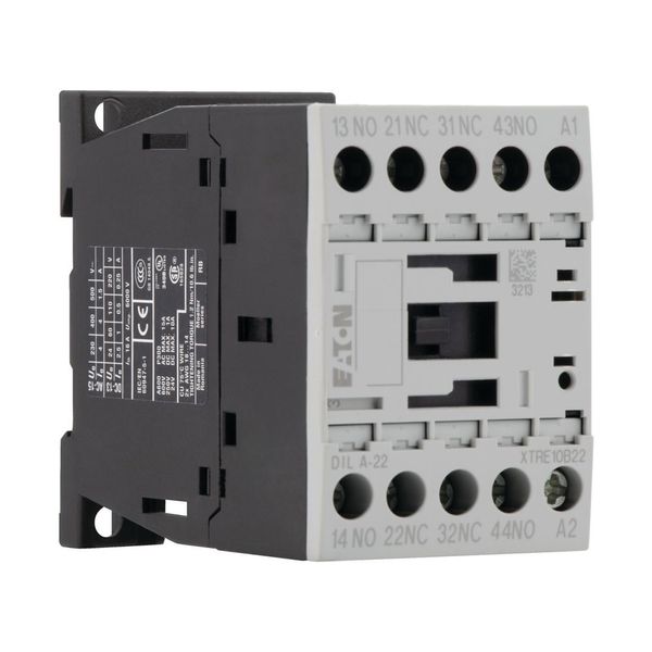 Contactor relay, 60 V DC, 2 N/O, 2 NC, Screw terminals, DC operation image 9