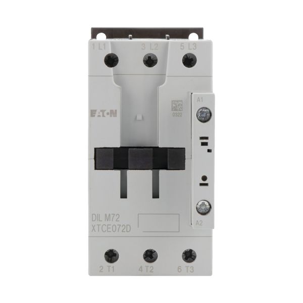 Contactor, 3 pole, 380 V 400 V 37 kW, RDC 240: 200 - 240 V DC, DC operation, Screw terminals image 12