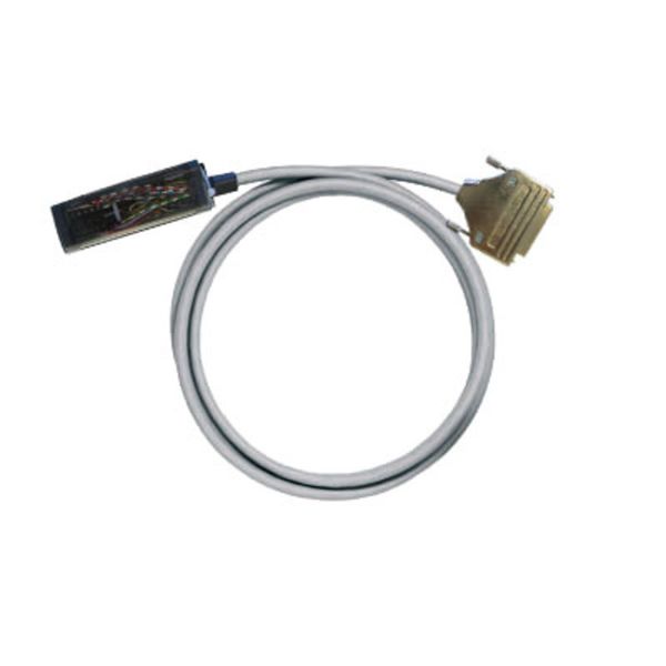 PLC-wire, Digital signals, 20-pole, Cable LiYY, 3 m, 0.25 mm² image 1