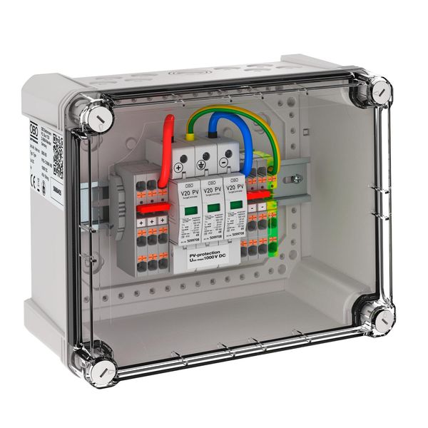 PVG- C1000K  400 Combiner Box 4 PV string to 1 WR-MPP 1000V DC image 1