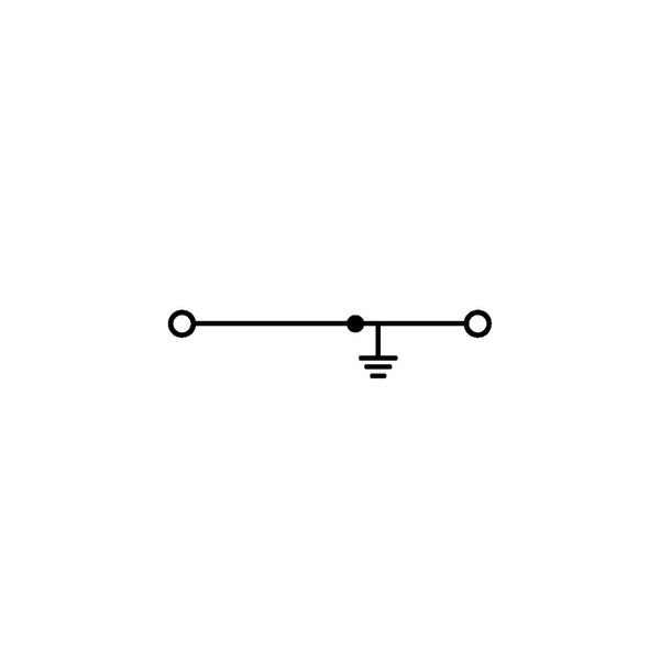 2-conductor miniature ground terminal block with operating slots 1 mm² image 4