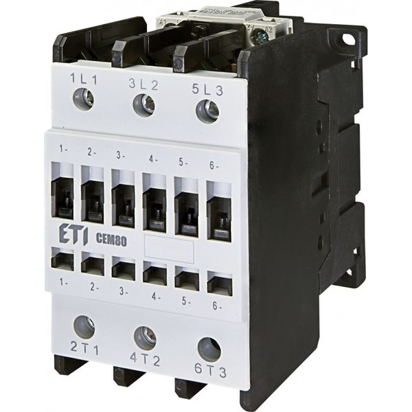 Motor contactor, CEM80.00-42V-50/60Hz image 1