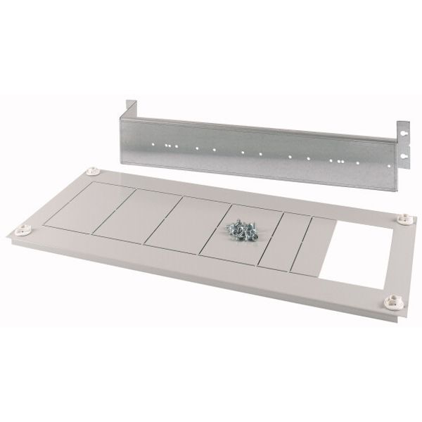 NH switch-disconnectors mounting unit, 160A, W=400mm, XNH00 3/4p, mounting on mounting plate image 1