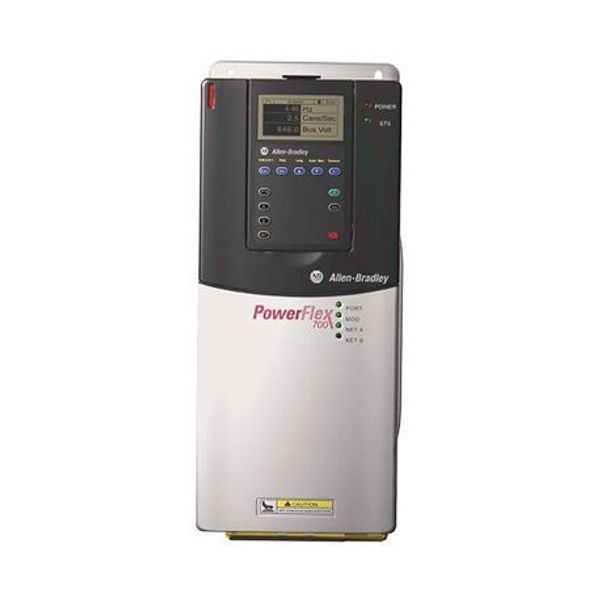 Allen-Bradley, 20BD014A3AYNANC0, PowerFlex700 AC Drive, 480 VAC, 3 PH, 14 Amps, 10 HP Normal Duty, 7.5 HP Heavy Duty, IP20 / Type 1 image 1