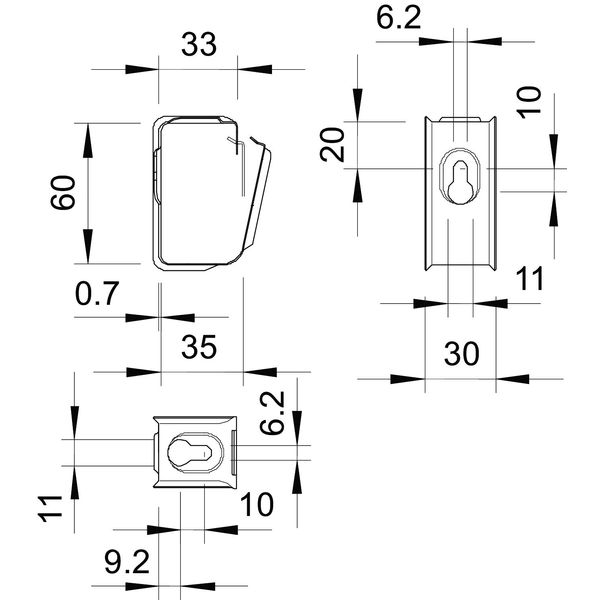 2031 M 15 A2 Grip collecting clamp  15x NYM3x1,5 image 2