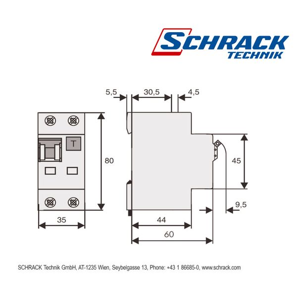 Combined MCB/RCD (RCBO) C16/1+N/30mA/Type AC, G image 4