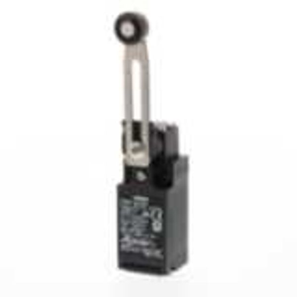 Limit switch, Adjustable roller lever, form lock (metal lever, resin r image 2