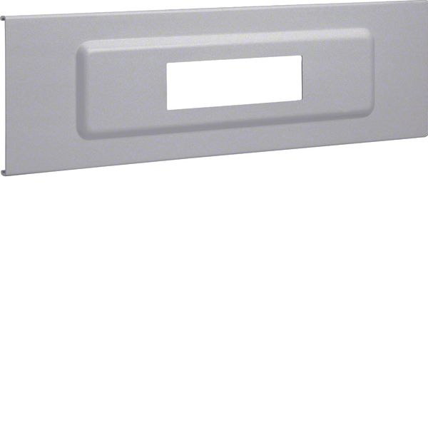 Pre-cut lid AEE 9 gang, FB 60150, light grey image 1