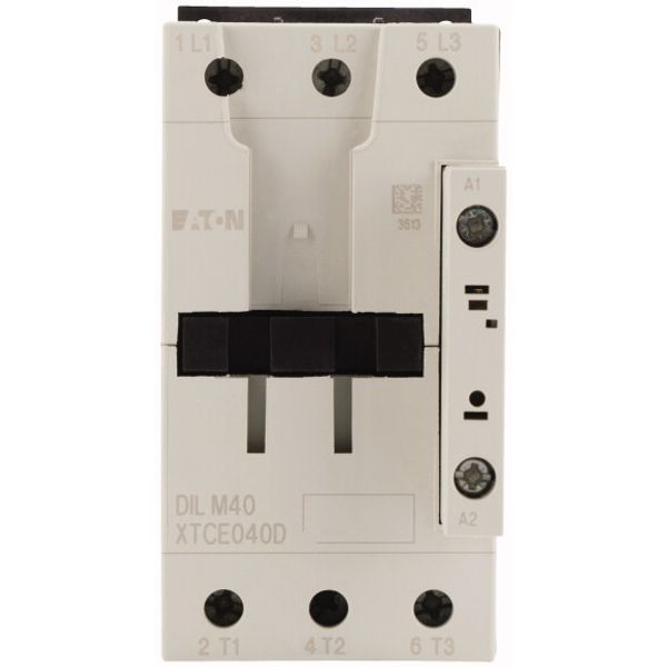 Contactor, 3 pole, 380 V 400 V 18.5 kW, 415 V 50 Hz, 480 V 60 Hz, AC operation, Screw terminals image 2