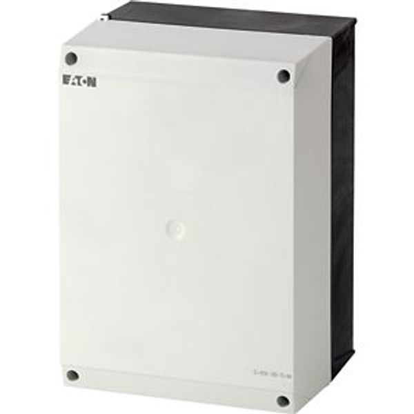 Insulated enclosure, HxWxD=280x200x160mm, +mounting rail, NA type image 2