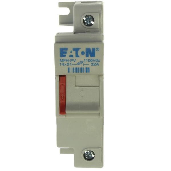 Fuse-holder, high speed, 32 A, DC 1500 V, 14 x 51 mm, 1P, IEC, UL image 3