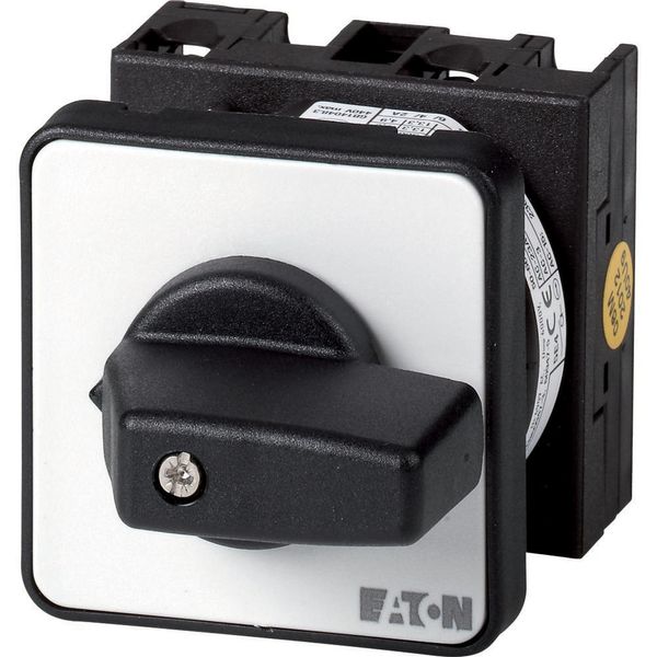 On-Off switch, 3 pole + N + 1 N/O + 1 N/C, 20 A, 90 °, flush mounting image 4