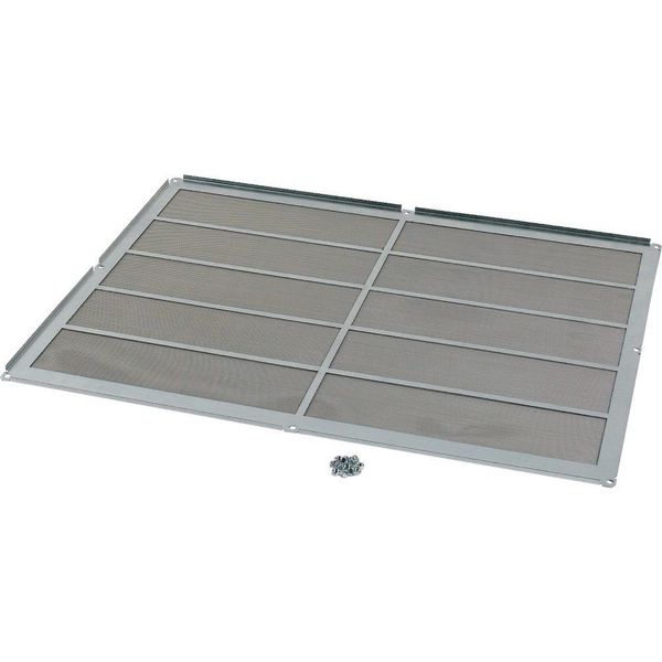 Grid / metal braiding IP4X for rear walls, 2 columns, grey image 3